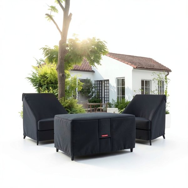 Porch Shield Patio Fire Pit Cover Waterproof Polyester-5
