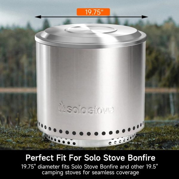 Solo Stove Lid Lidereja Stainless Steel Cover-1