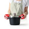 Oven Mitts Genuine Fred Silicone Heat Resistant Chattering-3