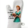 Miracu Oven Mitts Set Heat Resistant Funny Baking Gifts-3