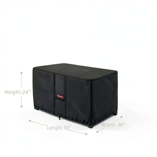 Porch Shield Waterproof Fire Pit Cover Black-1