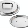 Fire Pit Cover DcYourHome Stainless Steel Lid-7