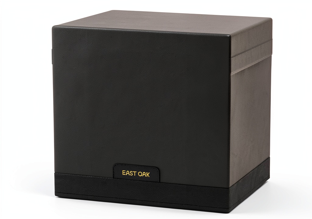 East Oak 28-inch fire table cover