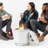 Fire Pit Cover DcYourHome Stainless Steel Lid-5