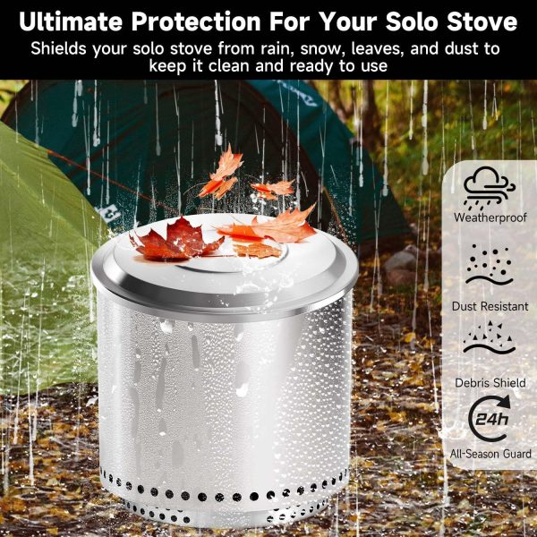 Solo Stove Lid Lidereja Stainless Steel Cover-4
