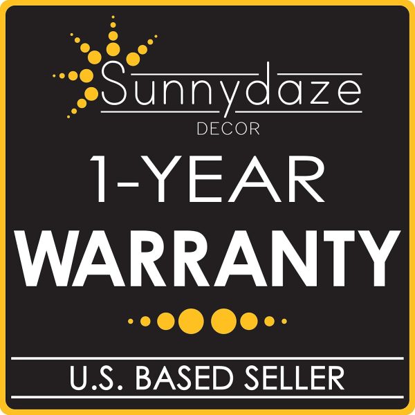 Sunnydaze Decor Black Round Fire Pit Cover 36" x 12"-8