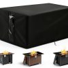 Velfree Rectangular Fire Pit Cover Waterproof-0