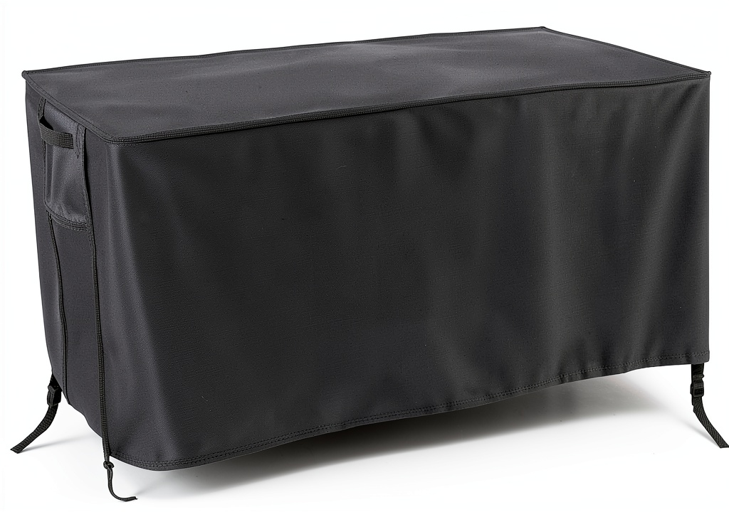 Customized Fire Pit Cover in use