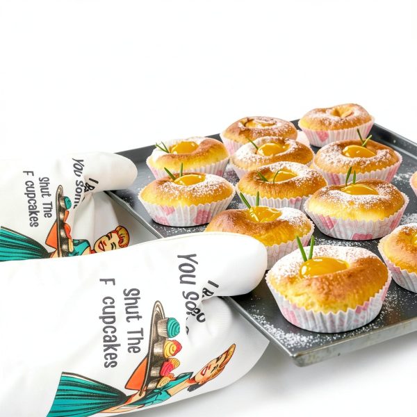 Miracu Oven Mitts Set Heat Resistant Funny Baking Gifts-5