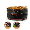 GuardKove Fire Pit Cover 1000D Heavy Duty Black-5