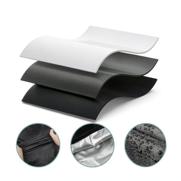 SHINESTAR Waterproof Fire Pit Cover 36D x 20H-2