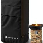 Porch Shield Square Fire Pit Cover 600D Waterproof-0