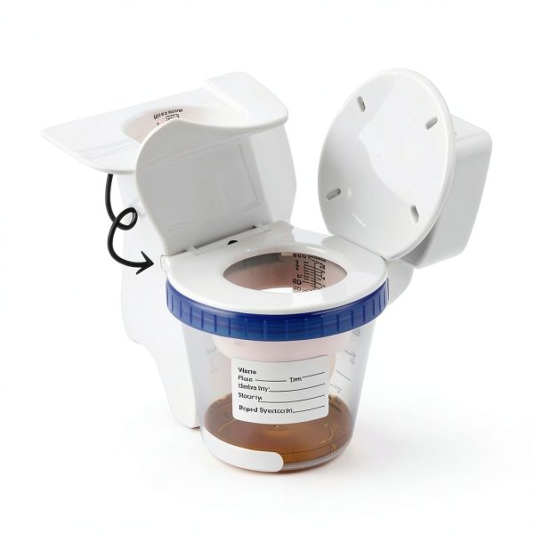 Urine Collection Hats Relaxweex 30‑Set Cups and Stickers Women Elderly-3