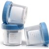 Specimen Cups Leak-Proof Lids by Caremax – 25 4oz Polypropylene Jars-4