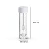 Stool Specimen Cups 10PCS 25-30ML Leak-Proof Screw Cover - MHYGKTXRA-1