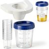 Urine Collection Hats Relaxweex 30‑Set Cups and Stickers Women Elderly-7