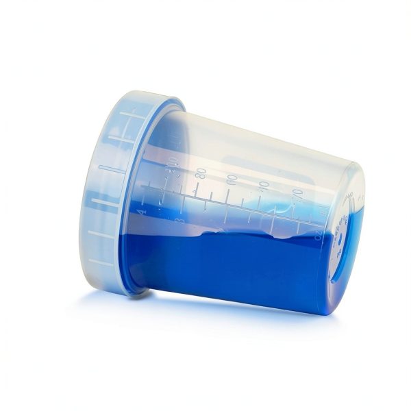 Dynarex Non-Sterile 4oz Specimen Cups with Leak Resistant Lid, 500-5