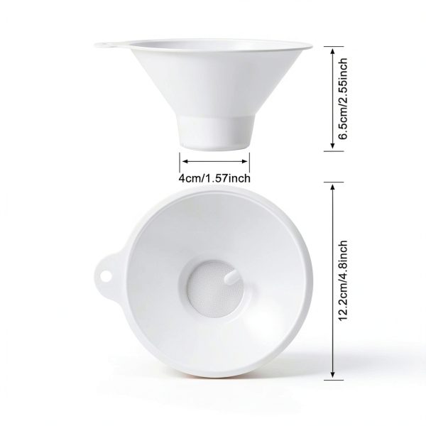 Calculi Strainer 6 Pack DAWUSONG Urine Funnel with Fine Mesh-1