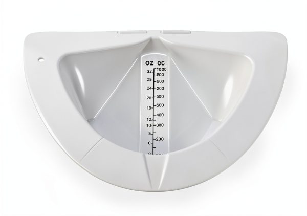 Vakly Graduated Specimen Collector 32oz Urine Measuring Hat with Spout-4