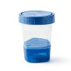 Dynarex Non-Sterile 4oz Specimen Cups with Leak Resistant Lid, 500-2