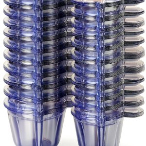 Urine Cups 40ML Disposable - Jyongmer 200 Pack Thick Plastic-0