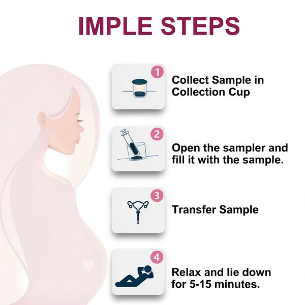 at-Home Insemination Kit OUROZO – Sterile Design, Collection Cup-5